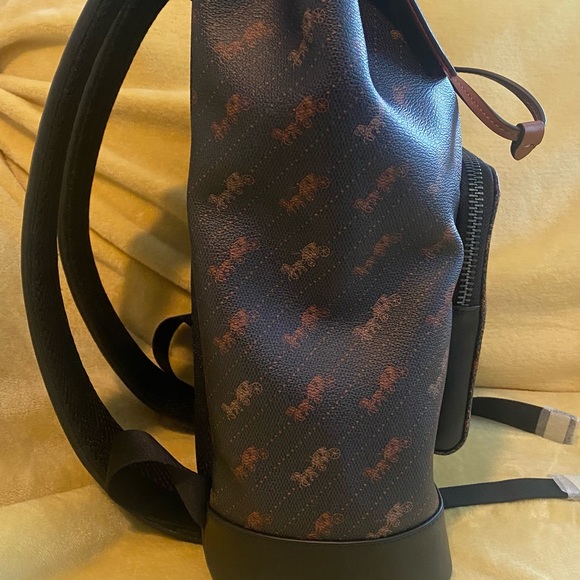 COACH LEATHER BACKPARK - Picture 4 of 16